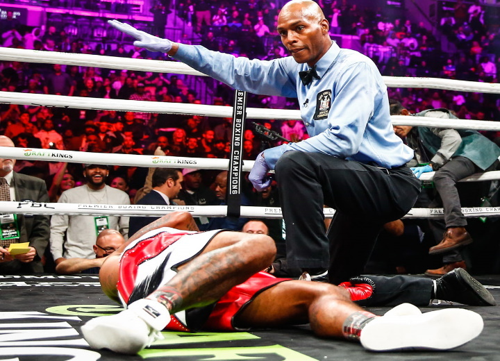BoxingScene s 2022 Knockout Of The Year Caleb Plant KO s Anthony 